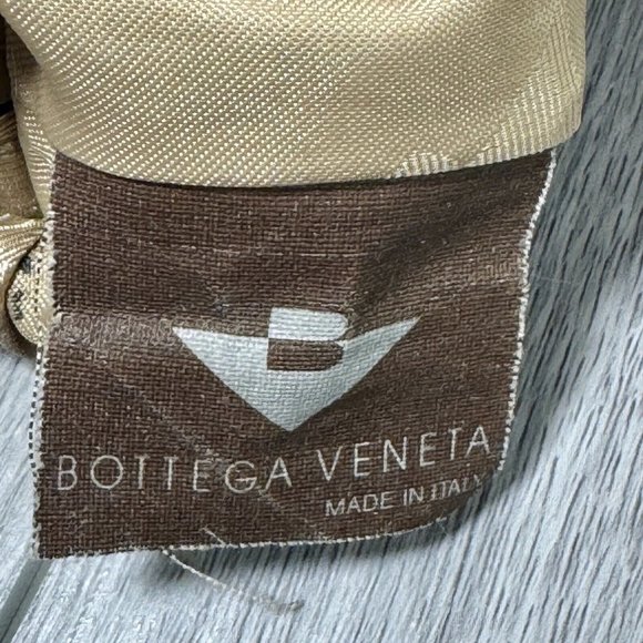 BOTTEGA VENETA Leopard Print Small Handbag Pouch Pre-loved - Picture 11 of 15